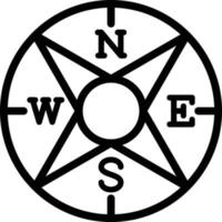 Vector Design Windrose Icon Style