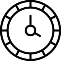 reloj vector icono estilo