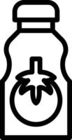 Tomato Sauce Vector Icon Style