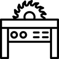 Table Cutter Vector Icon Style