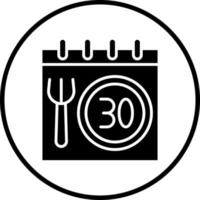 30 Day Challenge Vector Icon Style