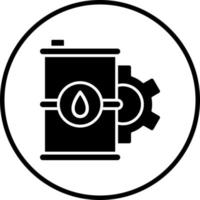 Oil Industry Vector Icon Style