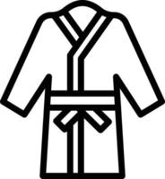 Vector Design Bathrobe Icon Style