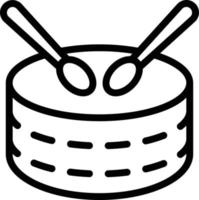 Drum Vector Icon Style