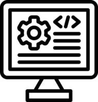 Development Vector Icon Style