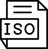 Vector Design ISO Icon Style