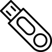 Vector Design Usb Drive Icon Style