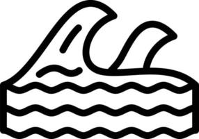 Waves Vector Icon Style