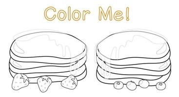 Coloring activity for children. Coloring page. Printable coloring sheet. Vector file.
