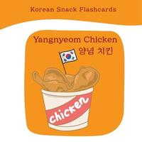 Food flashcard. Cute flashcard for children. Flashcard collection vector