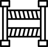 Vector Design Barrier Icon Style