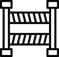 Vector Design Barrier Icon Style