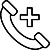 Vector Design Emergency Call Icon Style