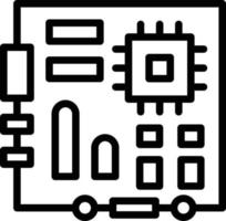 Motherboard Vector Icon Style