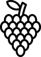 Vector Design Grapes Icon Style