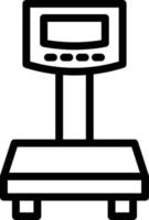 Vector Design Weight Scale Icon Style