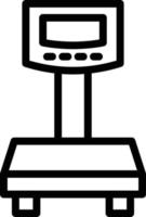 Vector Design Weight Scale Icon Style