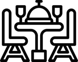 Vector Design Dining Table Icon Style