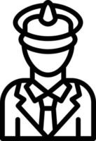 Vector Design Captain Icon Style