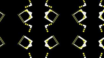 retângulo e quadrado geométrico fundo video