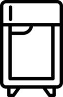 Vector Design Fridge Icon Style