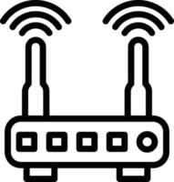 Vector Design Wifi Router Icon Style