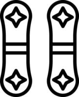 Vector Design Snowboard Icon Style