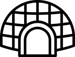 Vector Design Igloo Icon Style