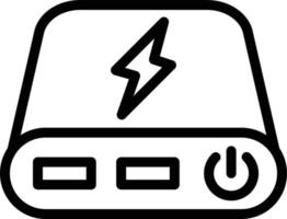 Vector Design Power Bank Icon Style