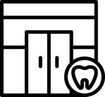 Dental Clinic Vector Icon Style