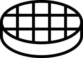 Waffle Vector Icon Style