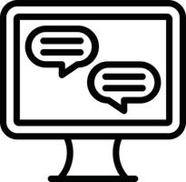 Vector Design Live Chat Icon Style