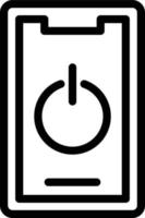 Vector Design Mobile Power Icon Style