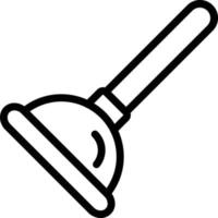 Vector Design Plunger Icon Style