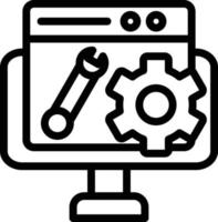 Vector Design Web Maintenance Icon Style