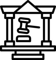 Vector Design Court Icon Style