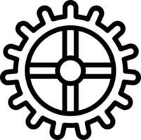 Vector Design Cogwheel Icon Style