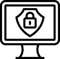 Vector Design Cyber Security Icon Style