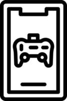 vector diseño móvil juego icono estilo