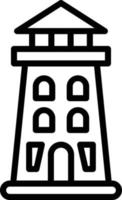 Vector Design Lighthouse Icon Style