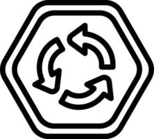 Vector Design Roundabout Icon Style