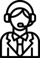 Customer Service Vector Icon Style