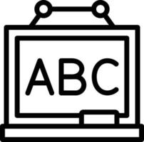 Blackboard Vector Icon Style