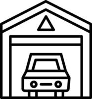 Vector Design Car Garage Icon Style