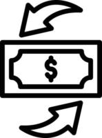 Vector Design Send Money Icon Style