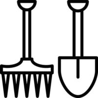 Vector Design Gardening Tools Icon Style