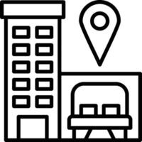 Vector Design Accommodation Icon Style