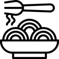 spaguetti vector icono estilo