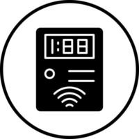 Smart Meter Vector Icon Style