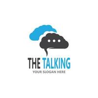 Chat Talking Logo And Symbol Vector Template